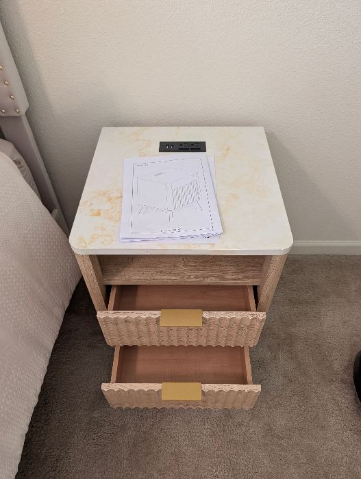 Two-Drawer Nightstand