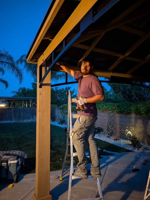 Backyard Wood Gazebo