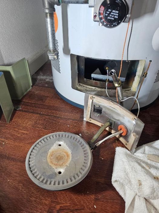 Water Heater Burner Repair
