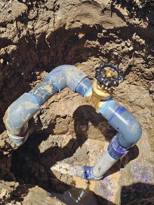 Underground Water Valve Repair