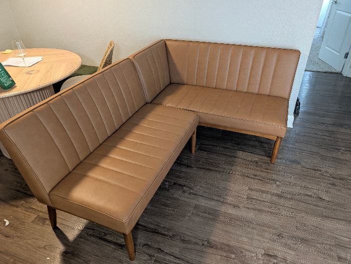 Upholstered Corner Dining Bench