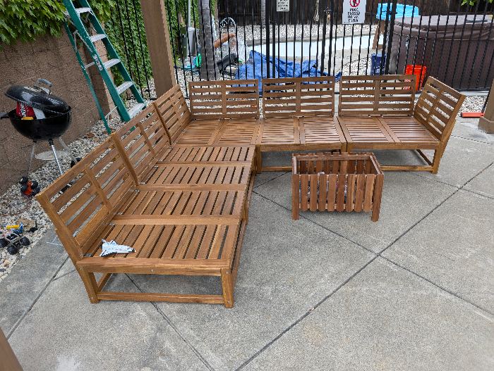 IKEA APPLARO Patio Sectional