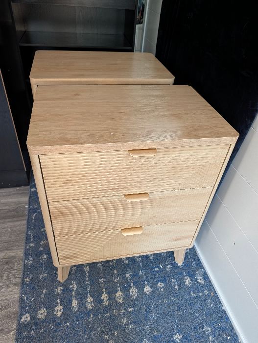 Three-Drawer Nightstands