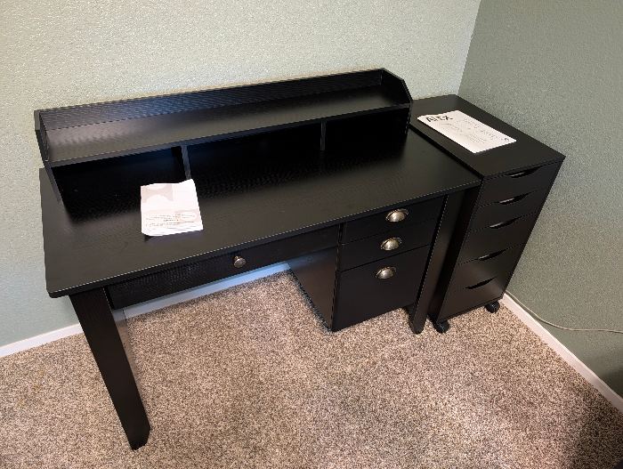 Desk With Drawer Cabinet