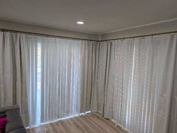 Corner Curtain Rods